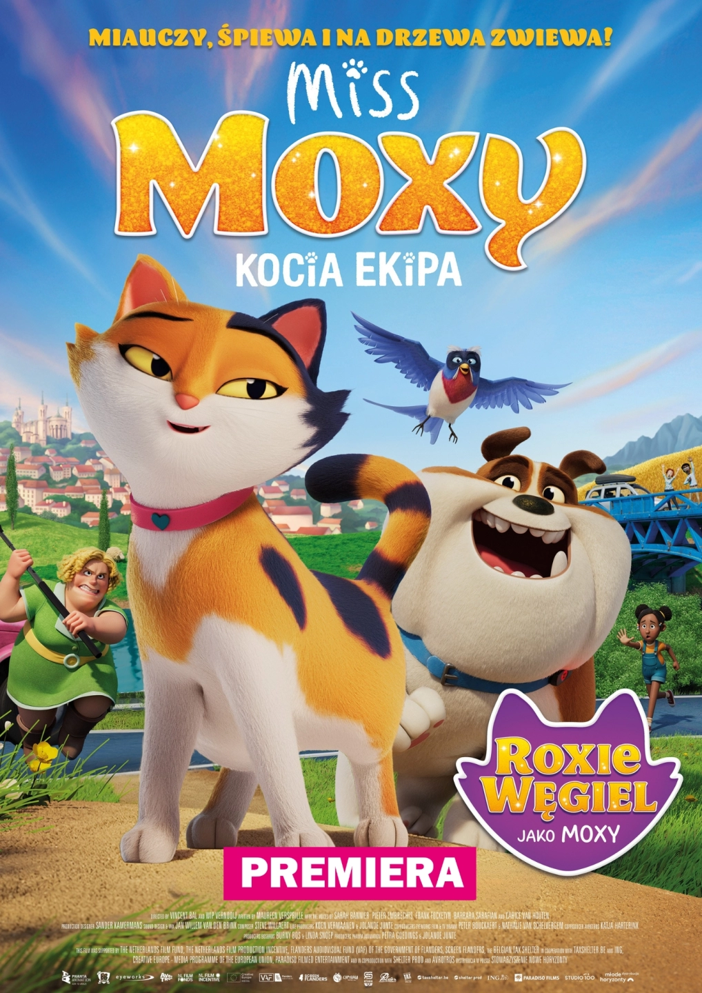 Miss Moxy. Kocia ekipa