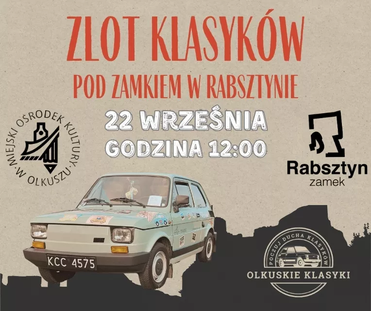 Zlot Klasyków pod Zamkiem w Rabsztynie