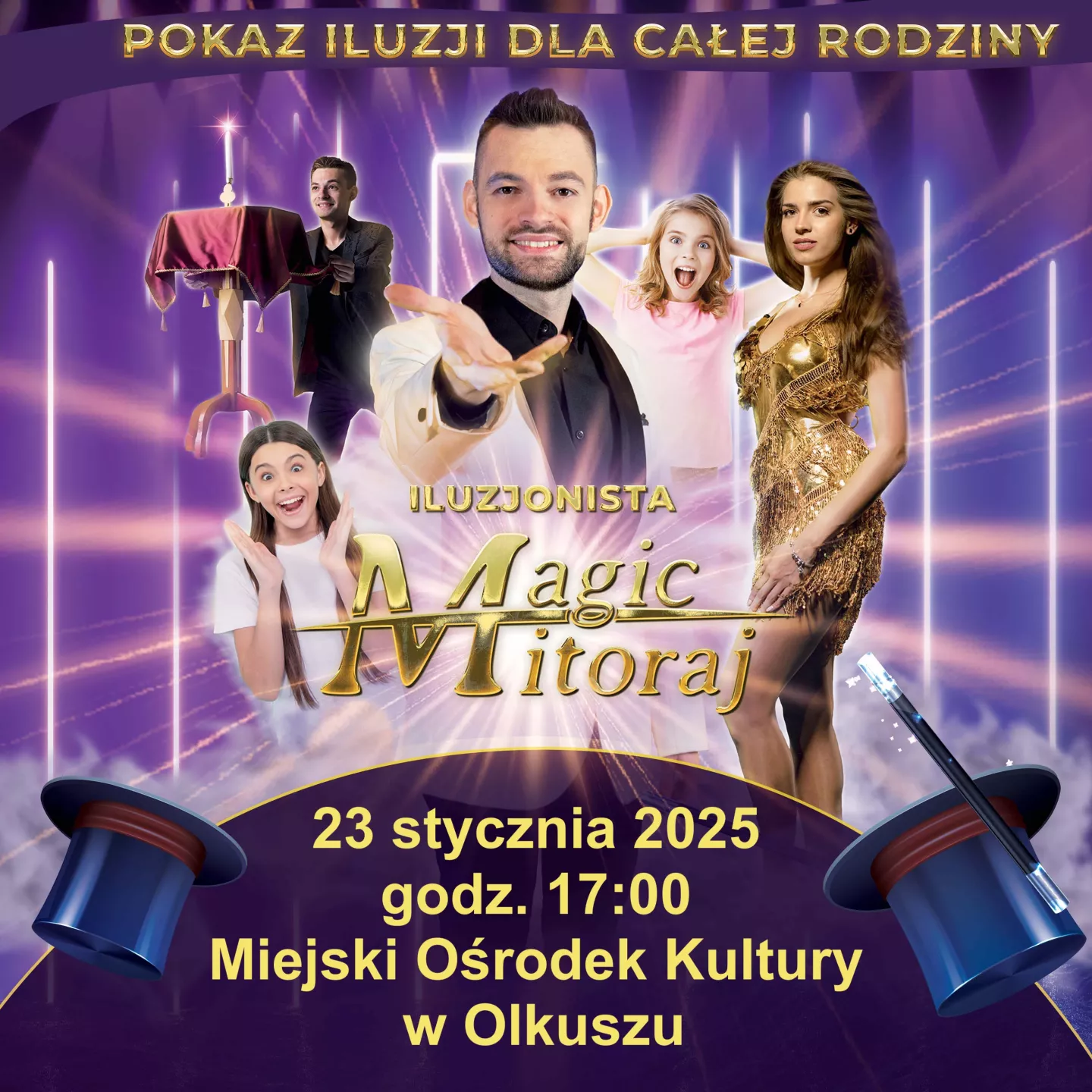 Pokaz iluzji dla całej rodziny